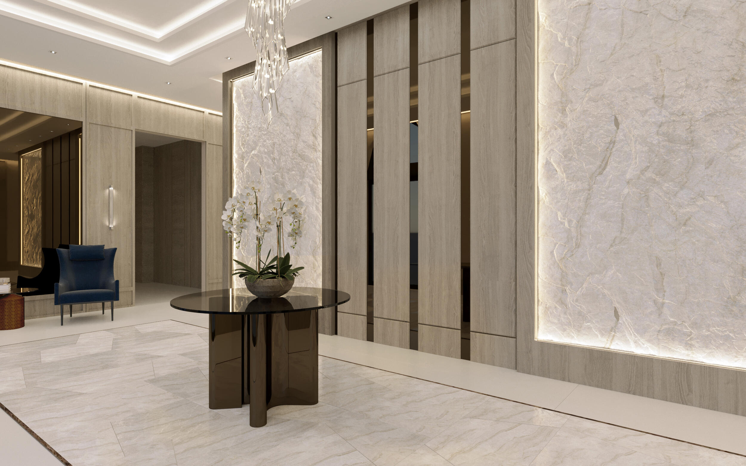 200 East Palmetto Park Road, Unit TH2 Boca Raton, FL 33432 - Photo 39 of 46 Lobby View 1