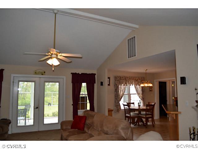 1541 Johns Road Carson, VA 23830 - Photo 4 of 24 a view of a dining room with furniture window and outside view