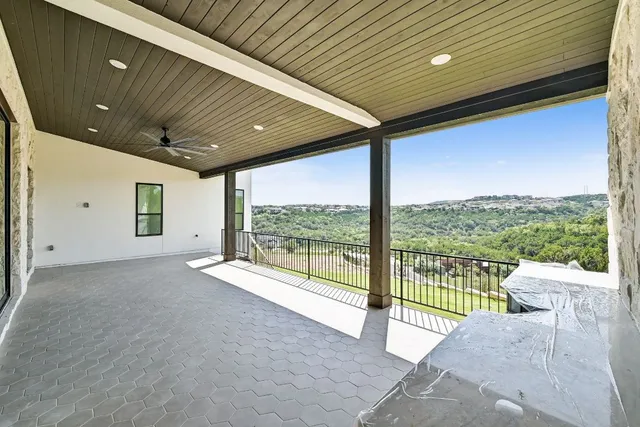 a very nice looking room with a large window