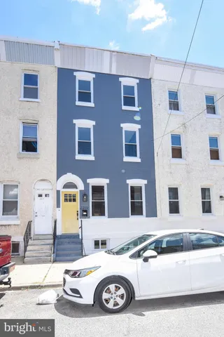 a view of a room with racks