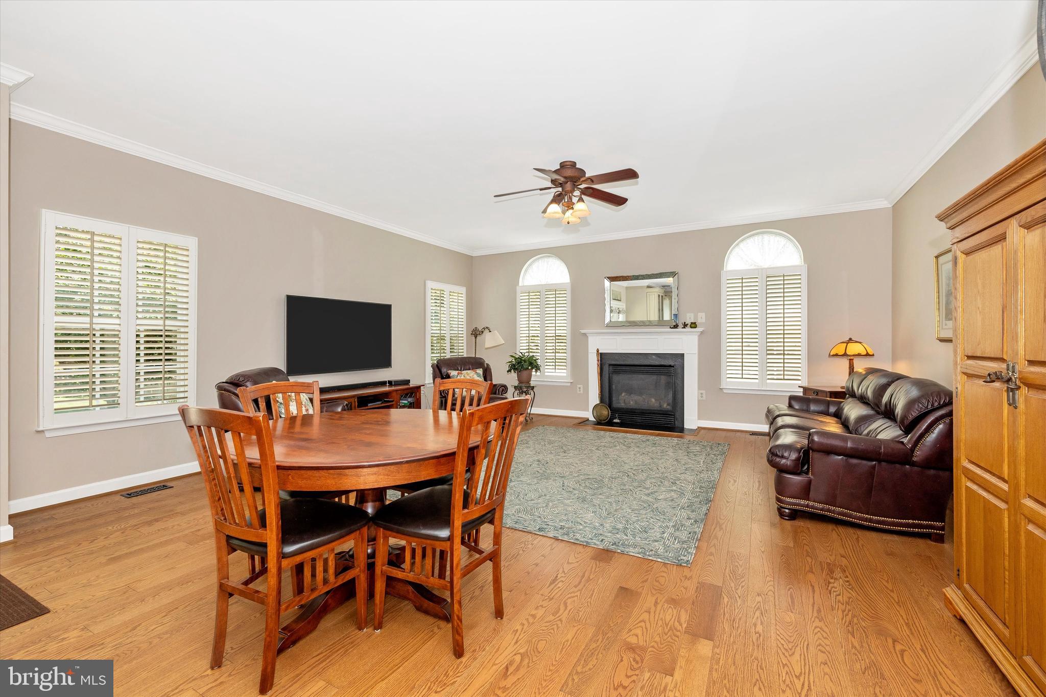 6341 Claridge Drive North Frederick, MD 21701 - Photo 13 of 54 a view of a livingroom with furniture and a fireplace