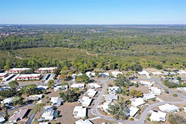 a view of a city with ocean view