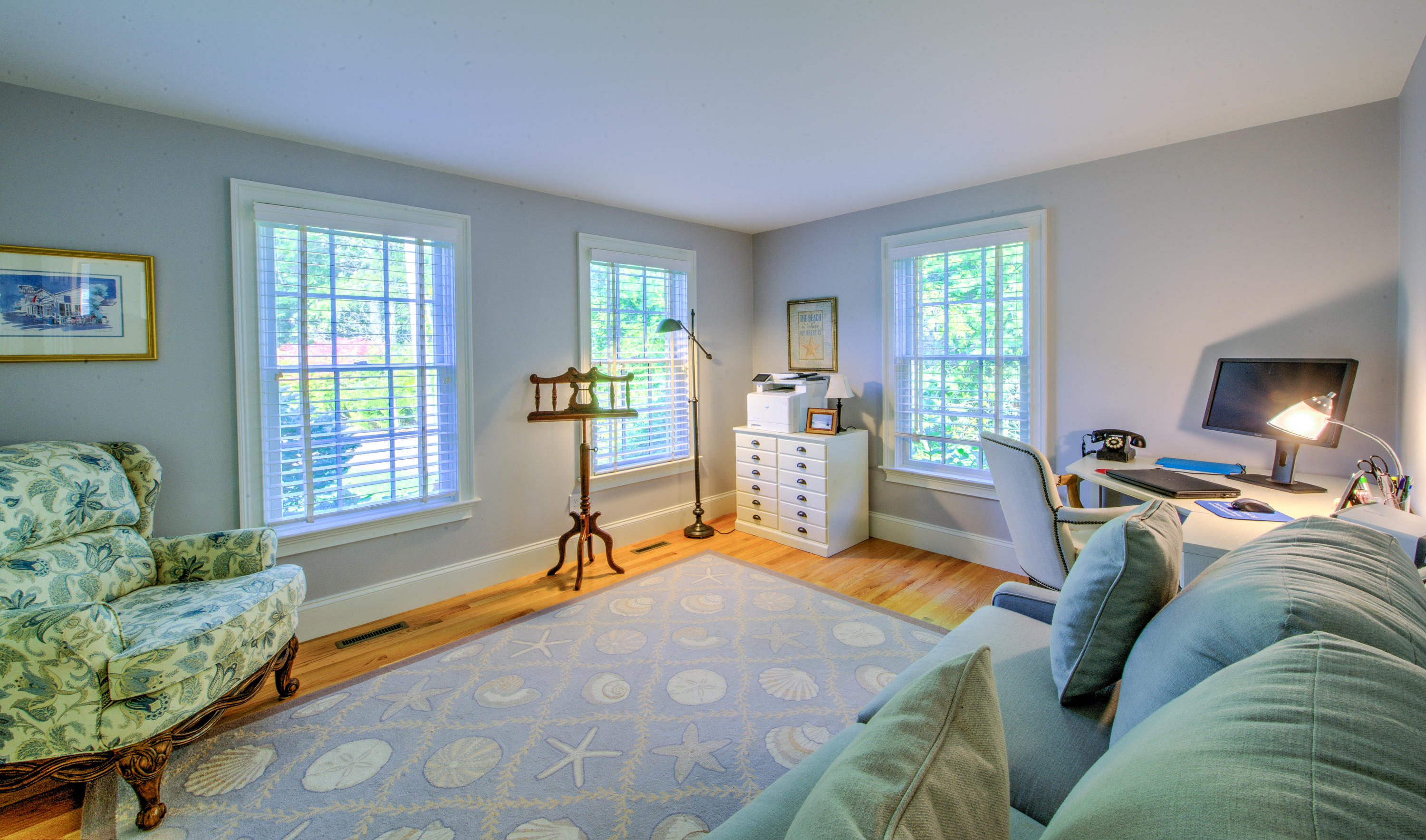 4 Hill Creek Road Centerville, MA 02632 - Photo 18 of 27 a bedroom with furniture and a window