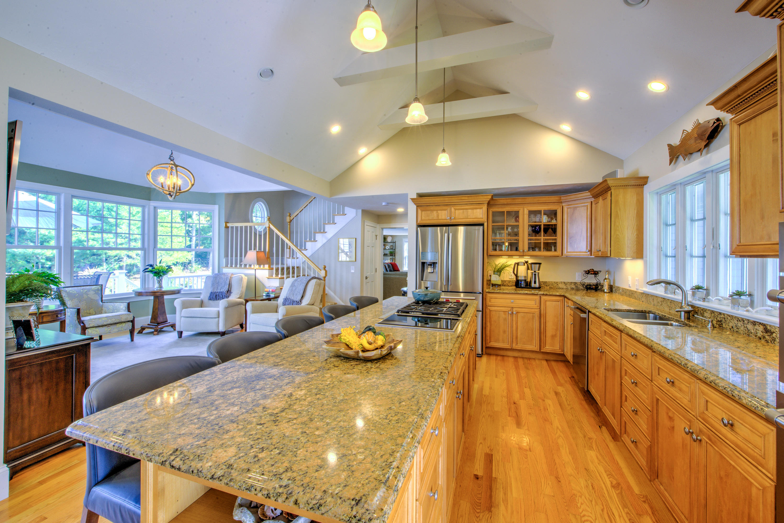 4 Hill Creek Road Centerville, MA 02632 - Photo 4 of 27 a large kitchen with lots of counter space