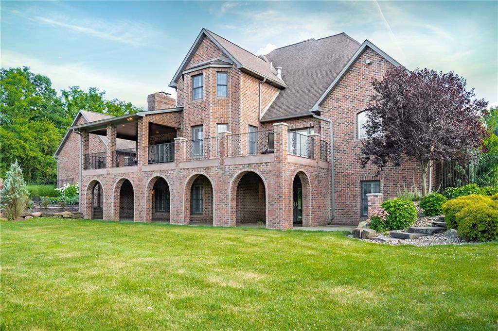 1225 East Hookstown Grade Road Clinton, PA 15026 - Photo 6 of 25 The arched colonnade that runs almost the width of this magnificent home provides plenty of spots to enjoy the tranquility of the grounds.