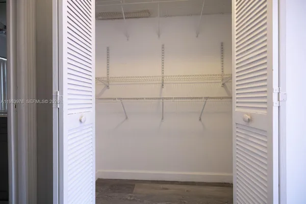 a view of a small space