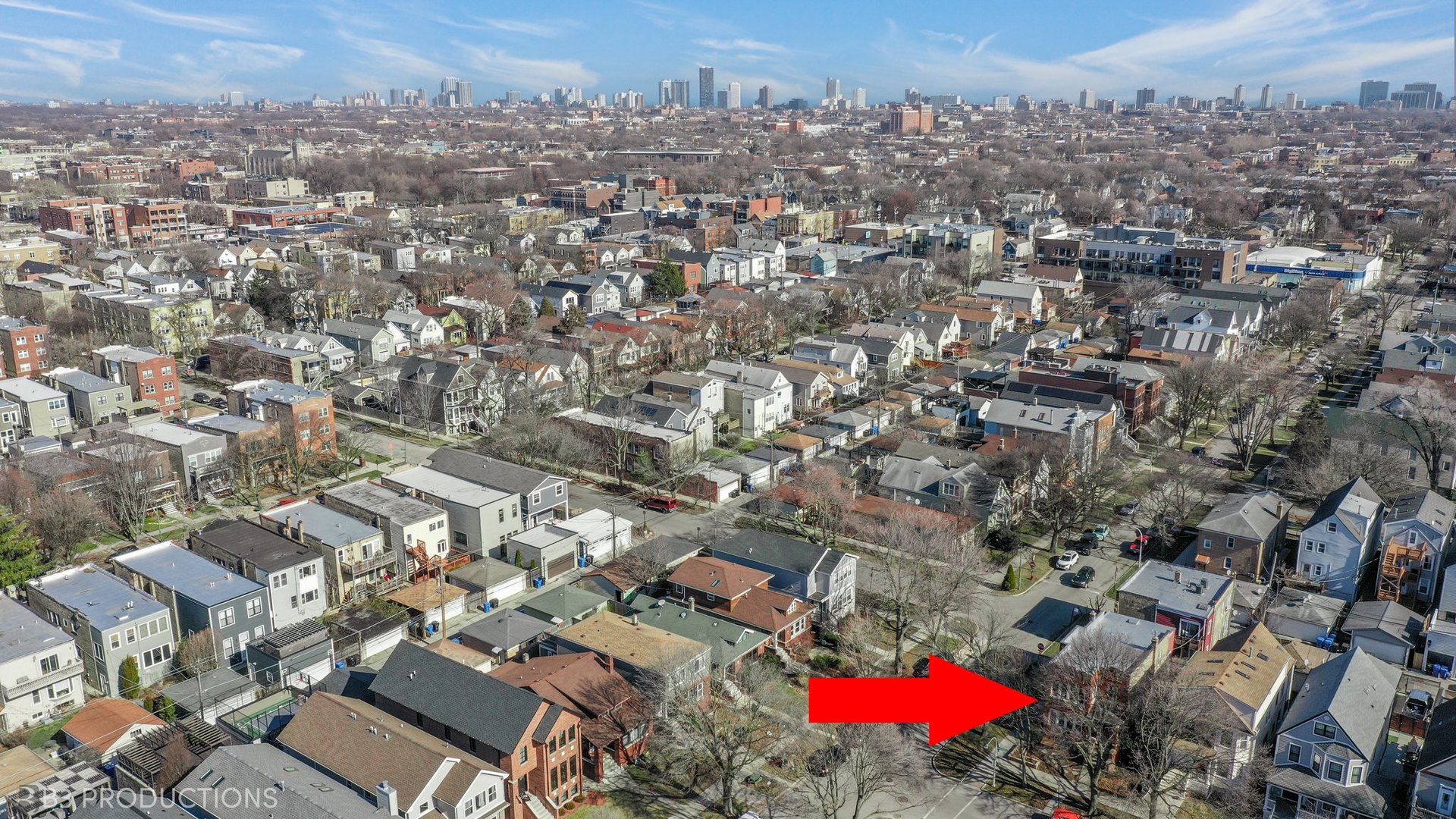 4159 North Maplewood Avenue Chicago, IL 60618 - Photo 30 of 31 an aerial view of a city