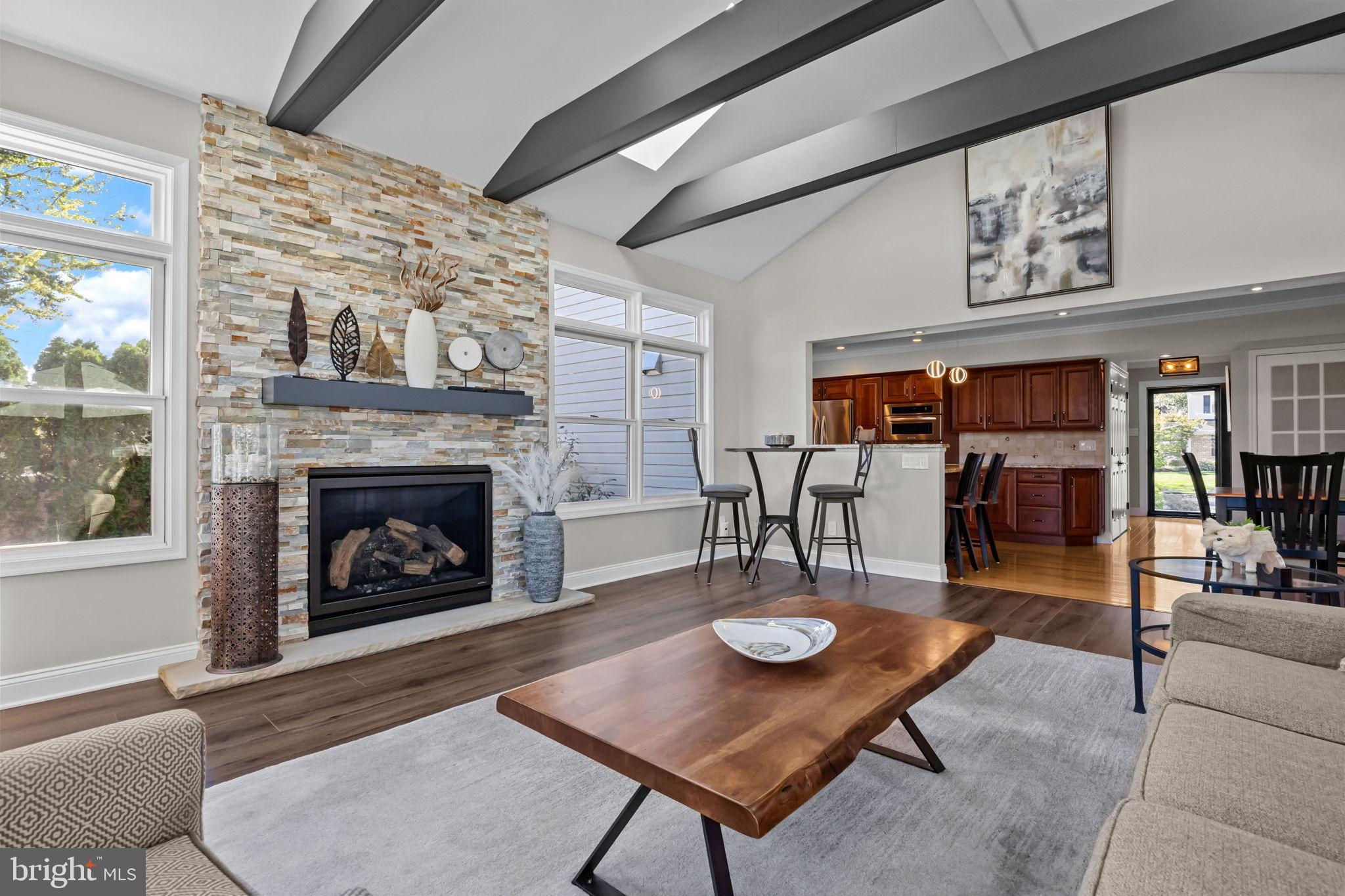 284 Greenview Road Yardley, PA 19067 - Photo 7 of 47 Great Room Gas Fireplace