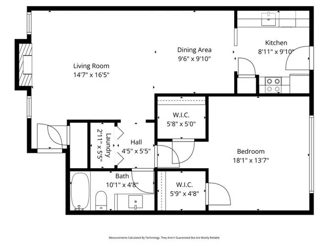 a black and white photo of a floor plan