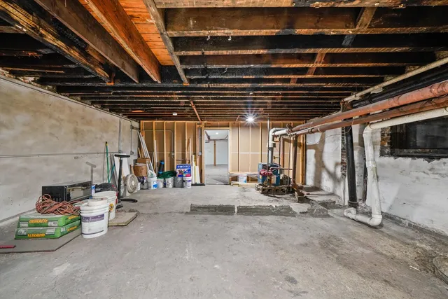 a view of city from a balcony