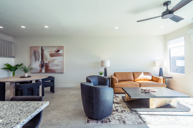 2972 West 570 North Hurricane, UT 84737 - Photo 29 of 104 Living area with ceiling fan and recessed lighting