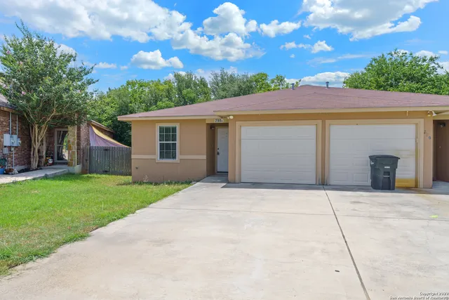 front view of house with a yard
