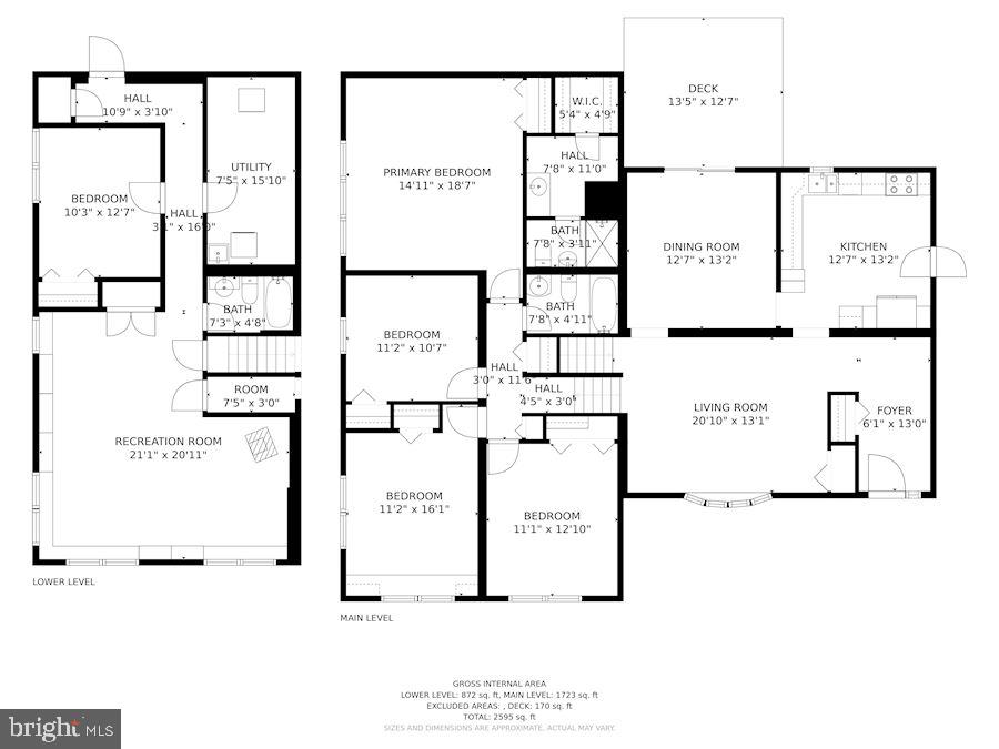 2115 Hanover Street Silver Spring, MD 20910 - Photo 34 of 34 Floor Plans of All Levels