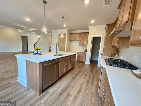 a view of wooden floor