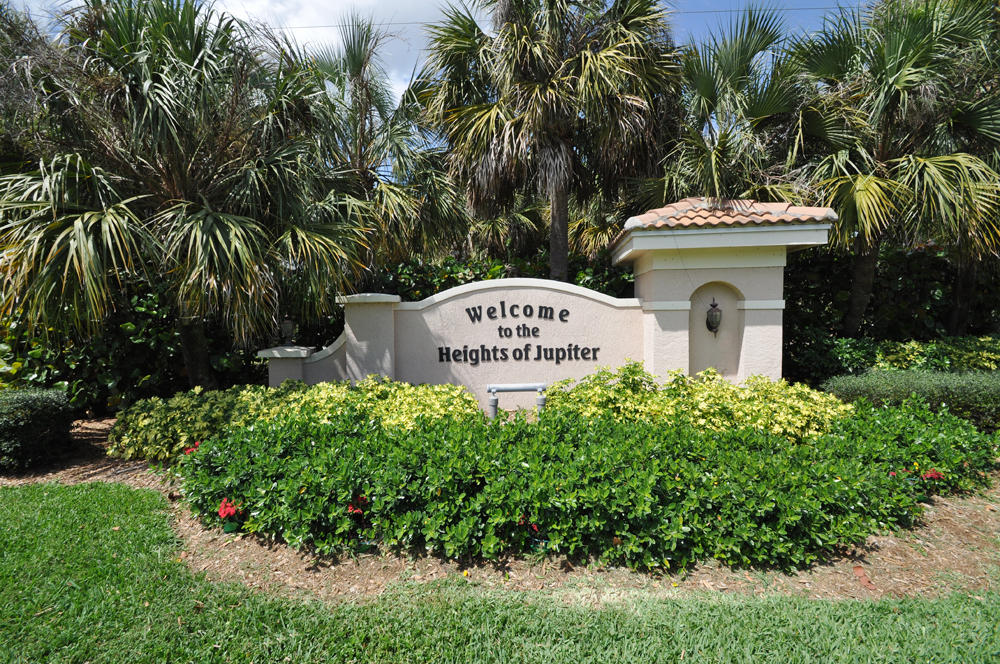 6229 Ungerer Street Jupiter, FL 33458 - Photo 22 of 28 Heights of Jupiter Sign