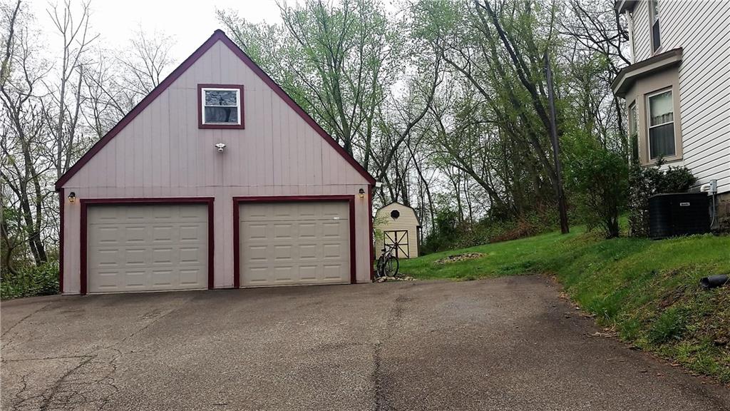343 Roosevelt Road Pittsburgh, PA 15237 - Photo 5 of 25 Large detached garage, with insulated loft, heat, T.V. and bathroom.
