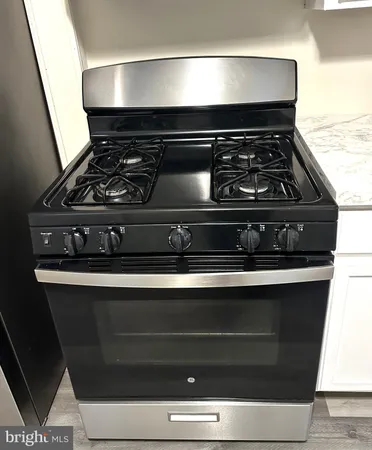 a close view of stove