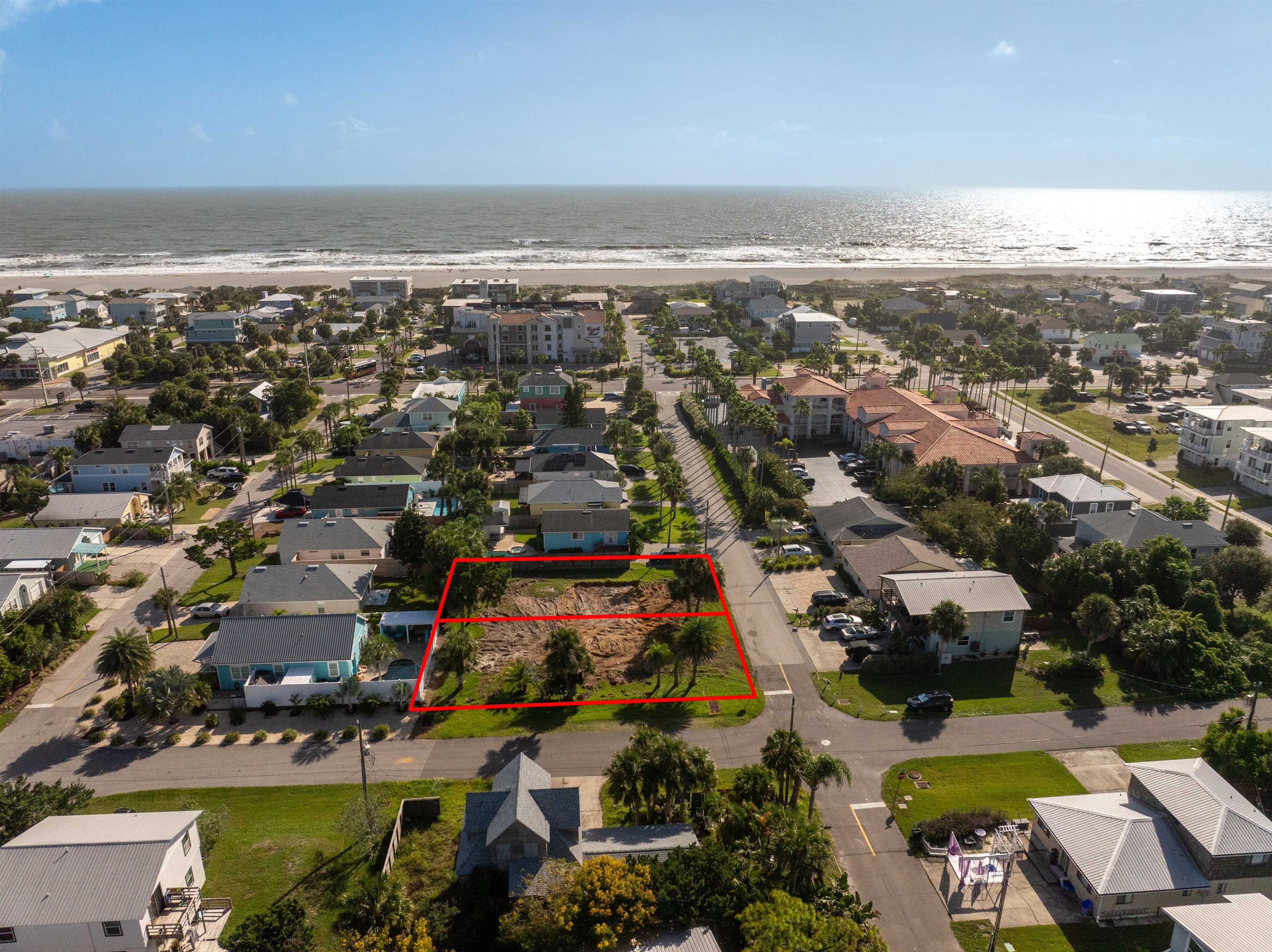 118 9th Street St. Augustine, FL 32080 - Photo 4 of 10 an aerial view of residential building with parking