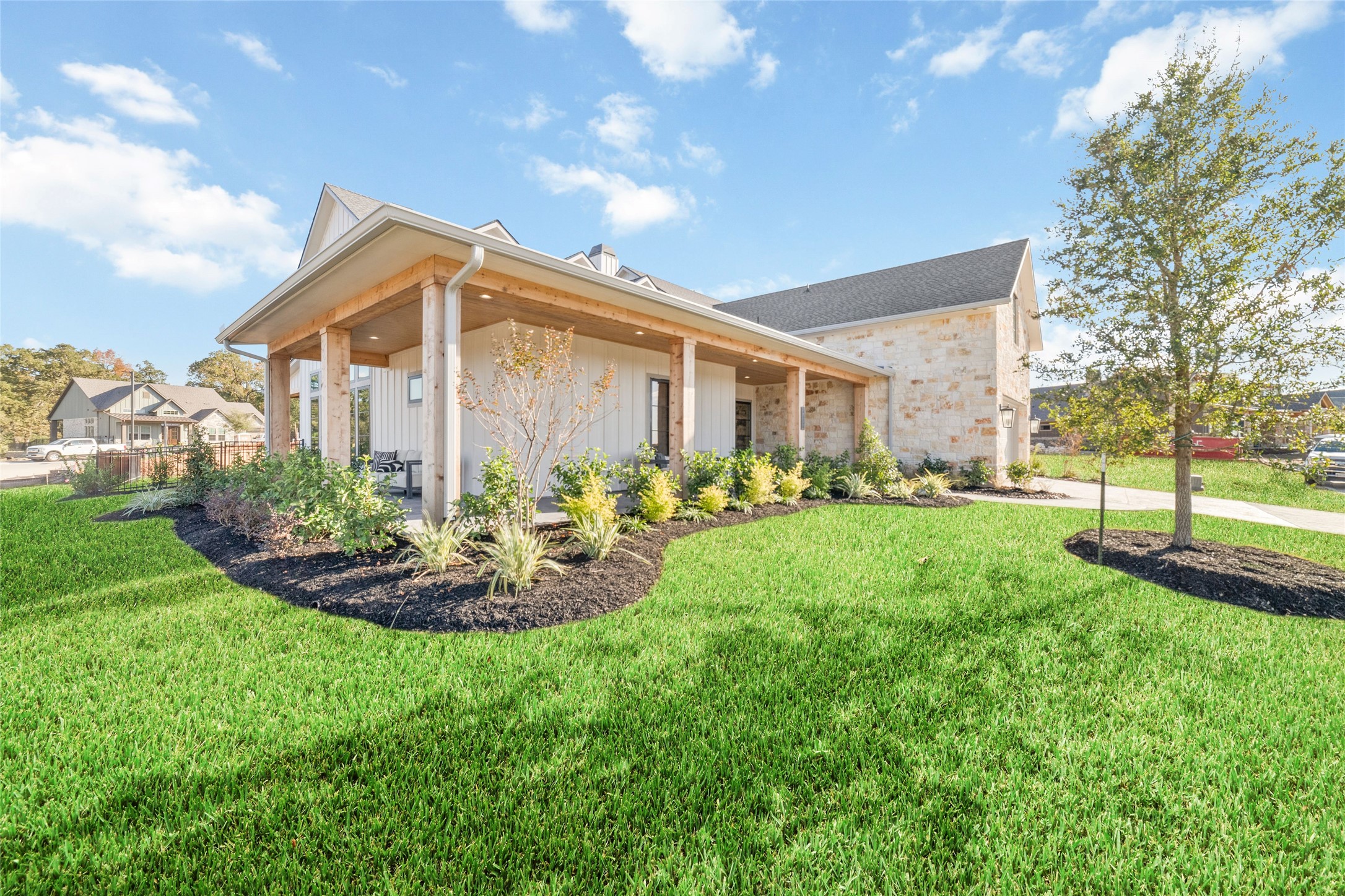 14130 Ripple Ridge Drive Willis, TX 77318 - Photo 6 of 38 a front view of house with yard and green space