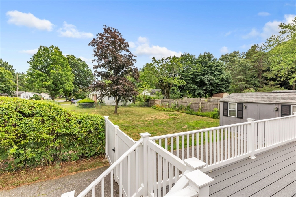 139 Prouty Street Springfield, MA 01119 - Photo 11 of 14 a view of a deck and yard with green space