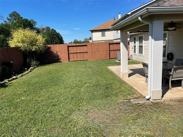 a view of a green field