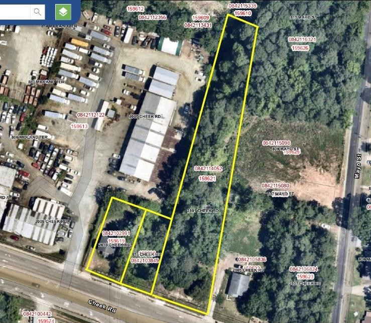 2013 Cheek Road Durham, NC 27704 - Photo 2 of 4 an aerial view of multiple houses