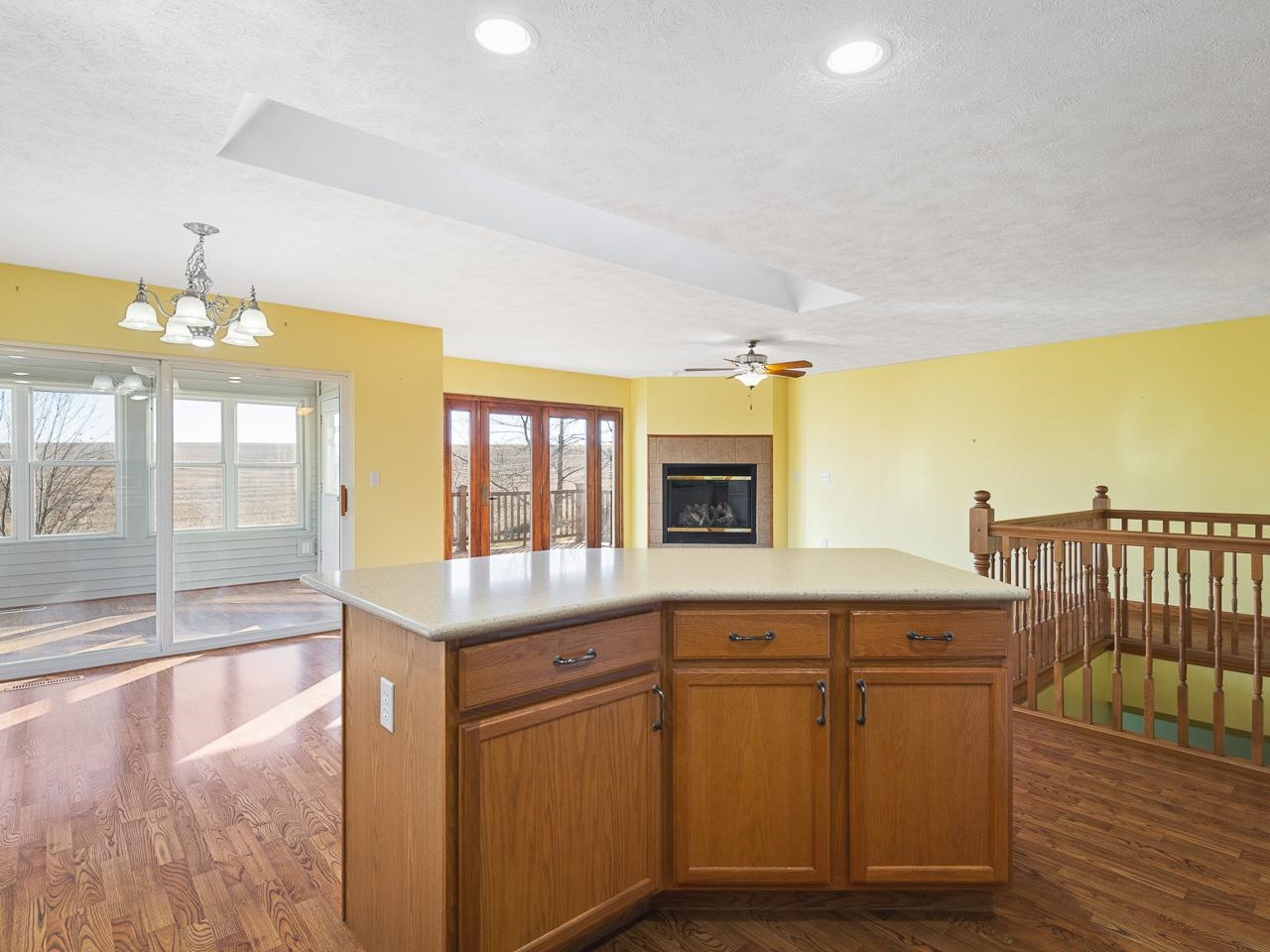 728 Westmore Road Davis, IL 61019 - Photo 10 of 45 a kitchen with cabinets and wooden floor