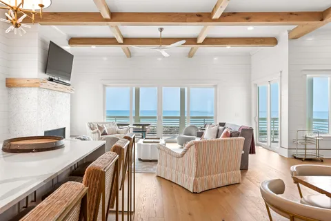 a view of outdoor space with seating area