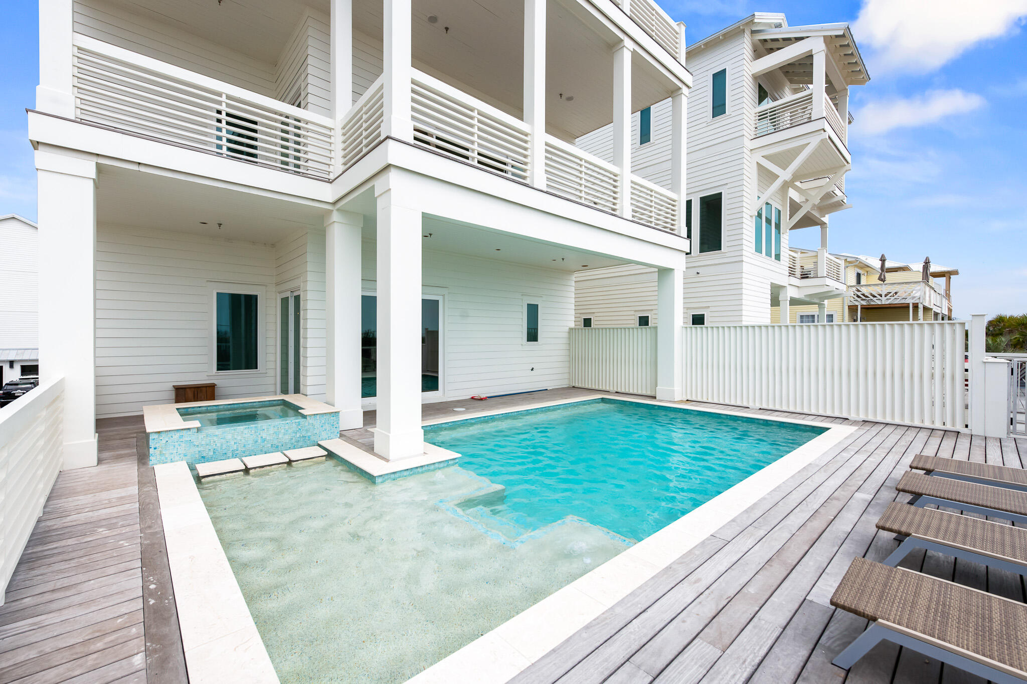 17 Palm Ct Lane Inlet Beach, FL 32461 - Photo 5 of 31 swimming pool view with balcony