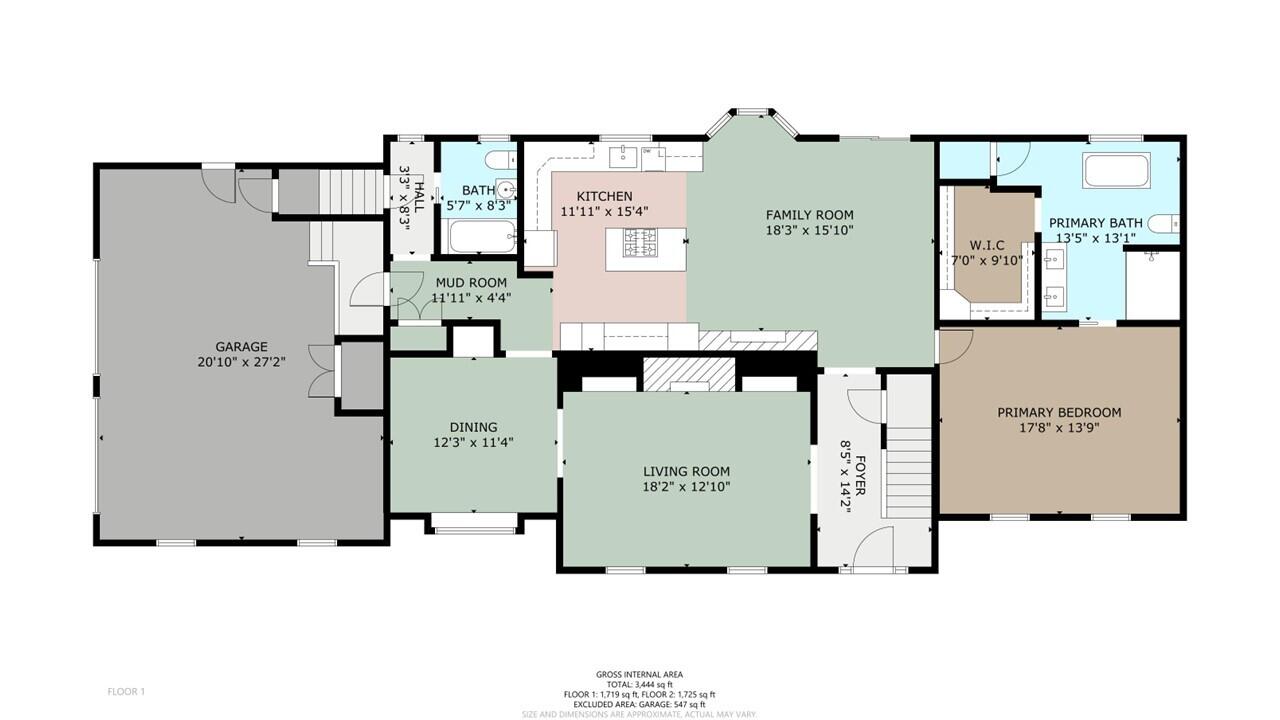 3 Commons Lane Kennebunk, ME 04043 - Photo 82 of 83 First floor plan