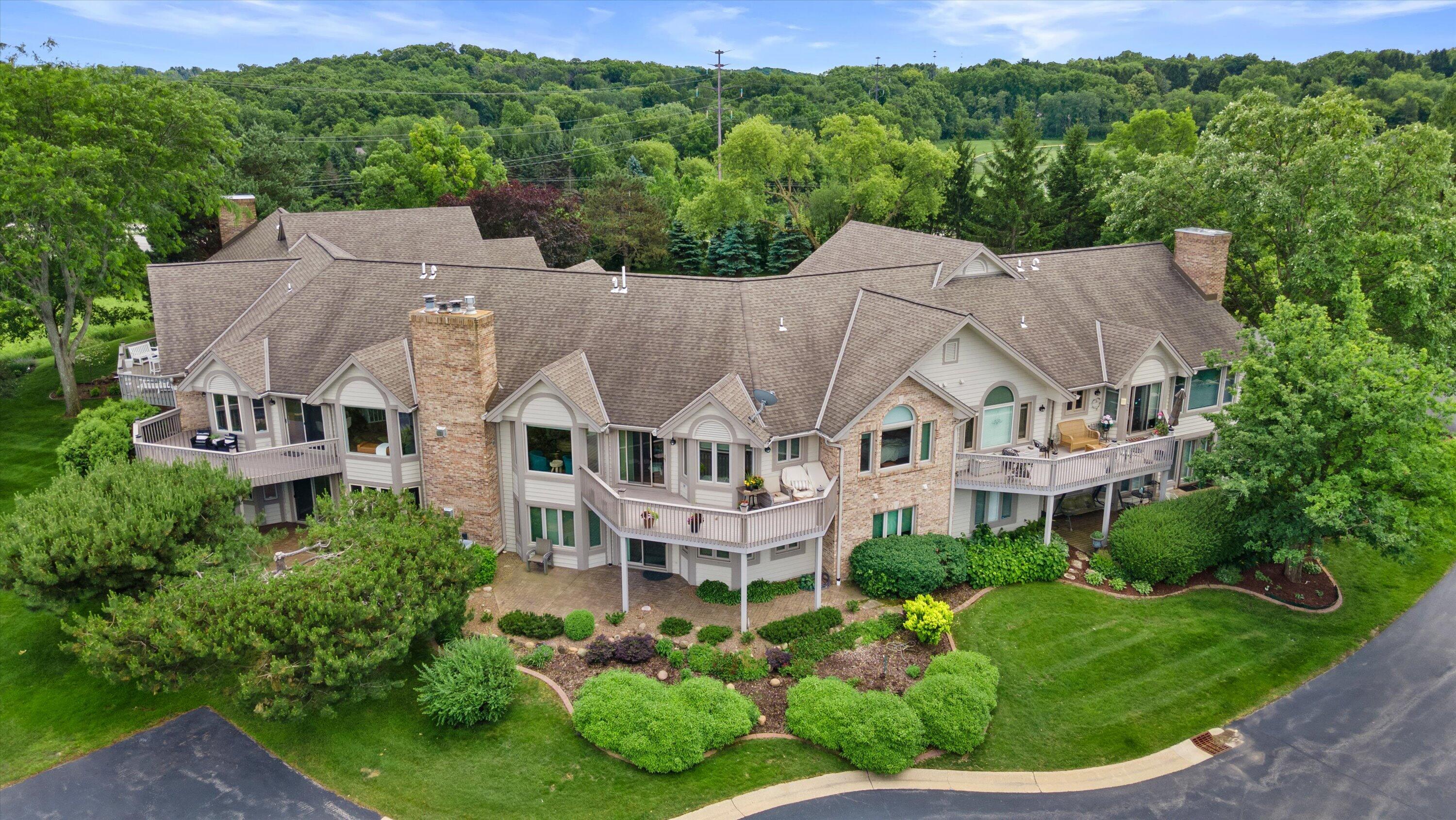 N14-w30046 High Ridge Road Delafield, WI 53072 - Photo 46 of 56 Aerial View of Condo