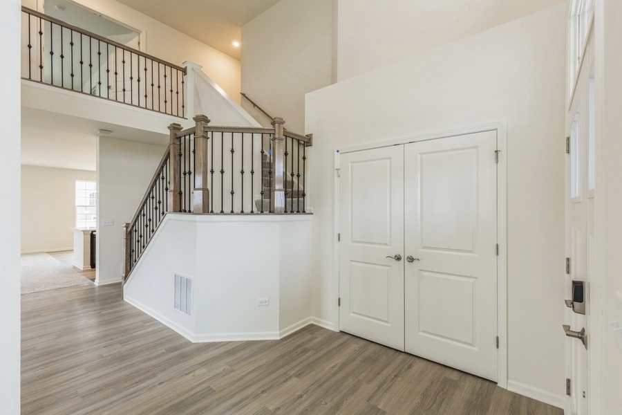 3616 Edelweiss Road Elgin, IL 60124 - Photo 4 of 26 a view of entryway with wooden floor