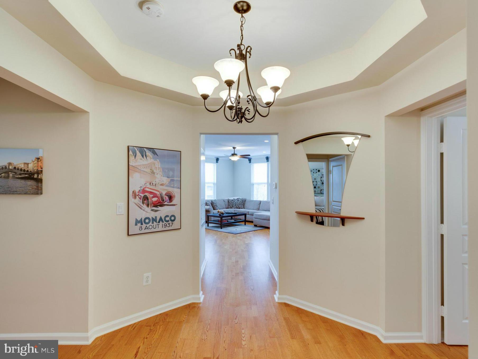 12000 Market Street, Unit 259 Reston, VA 20190 - Photo 2 of 30 Reception Foyer In Unit, Octagon Shaped