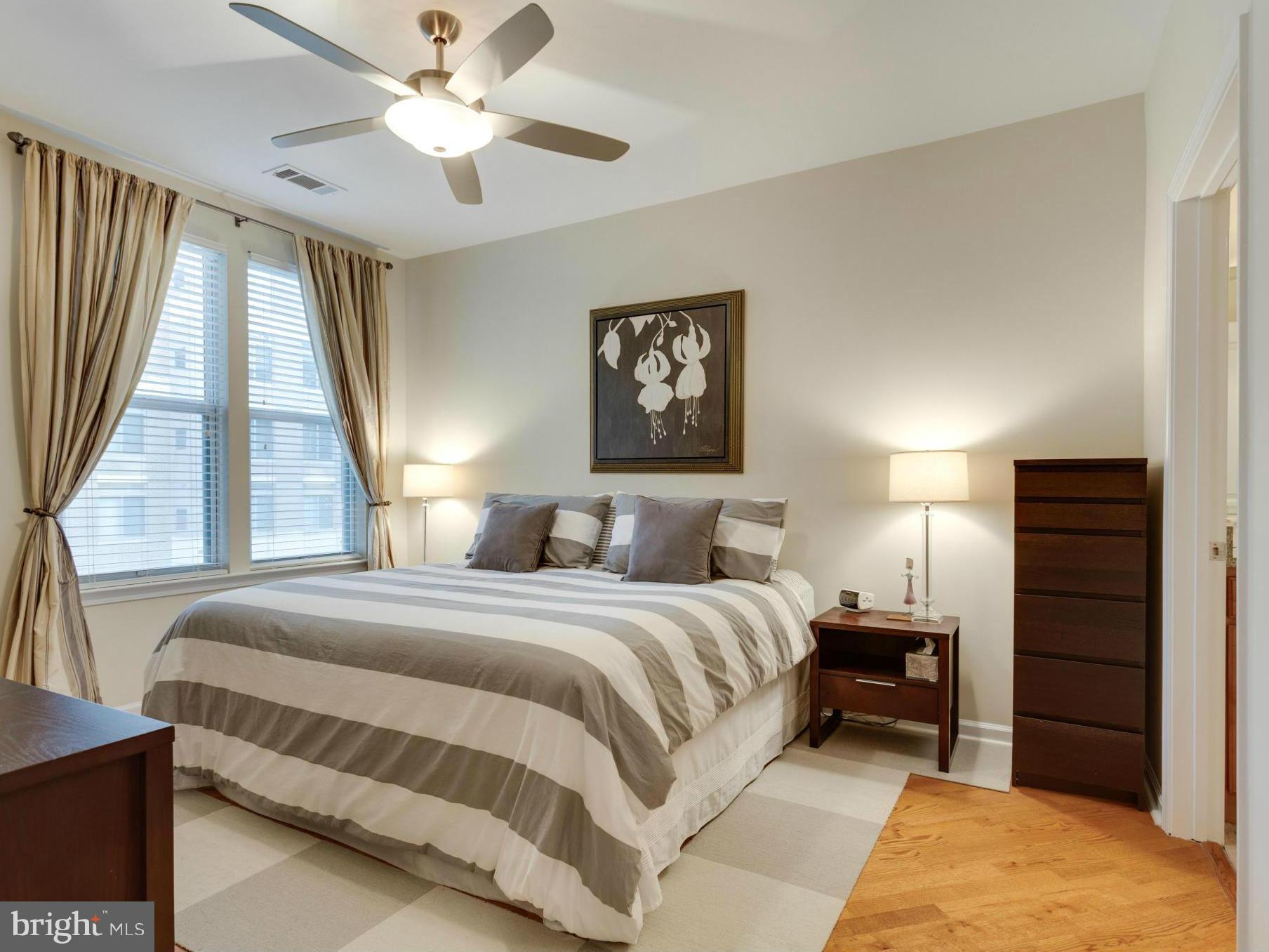 12000 Market Street, Unit 259 Reston, VA 20190 - Photo 14 of 30 Master Bedroom, Two Closets and On Suite Bath