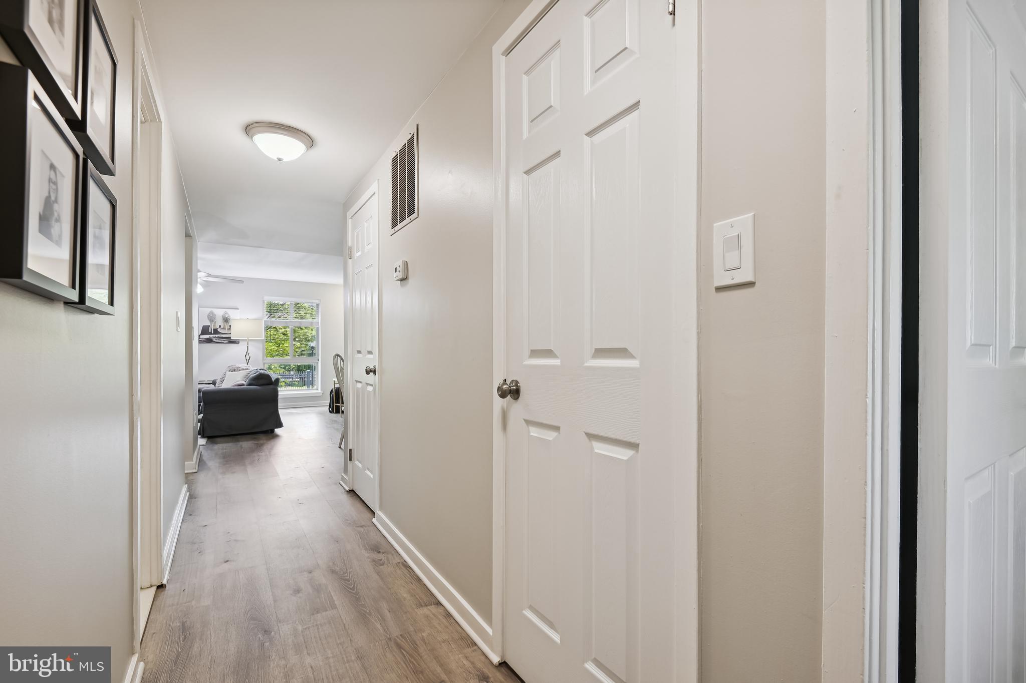 409 South Sharp Street, Unit R 5 Baltimore, MD 21201 - Photo 29 of 64 Hallway Looking Towards Living Area