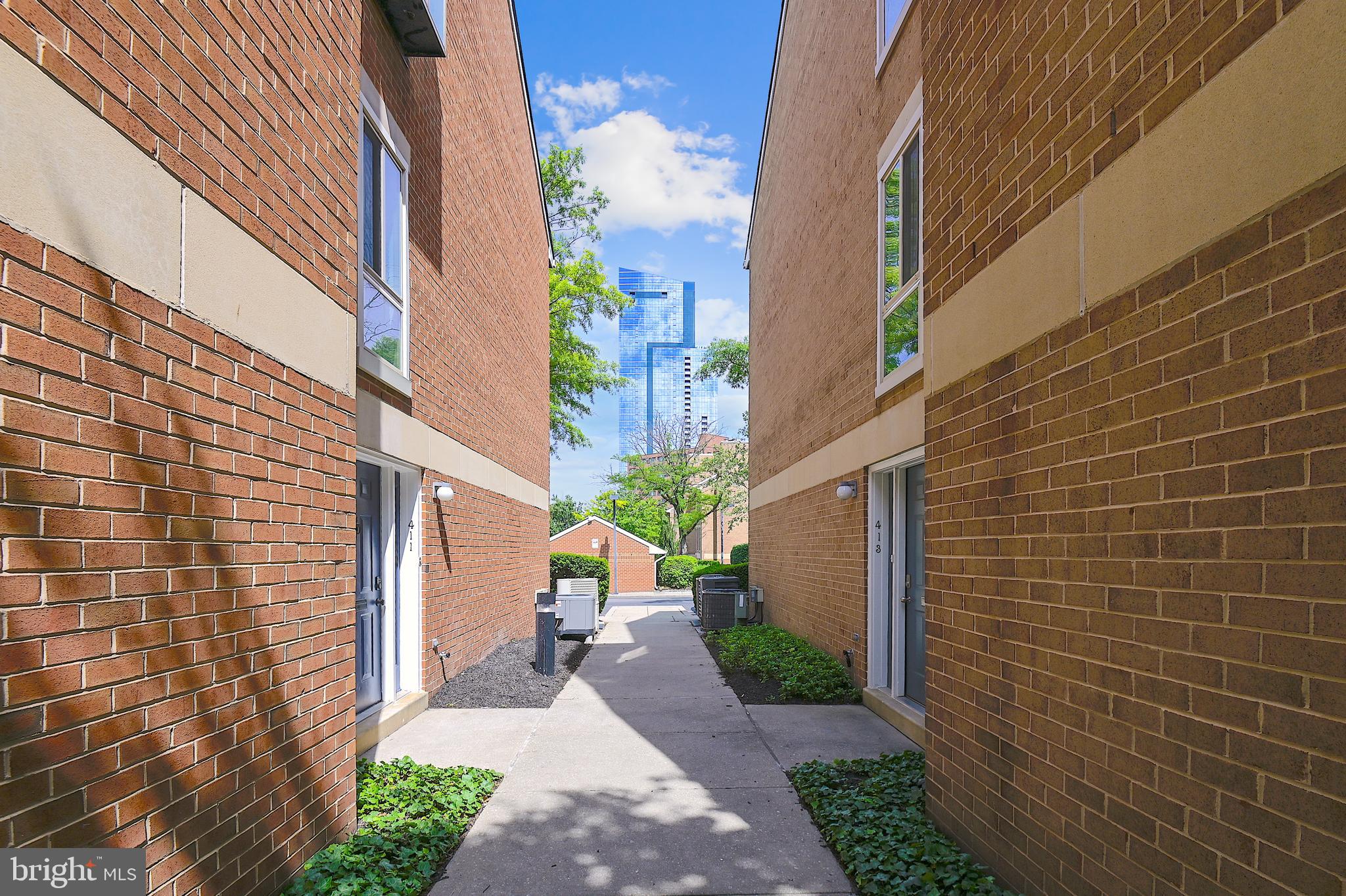 409 South Sharp Street, Unit R 5 Baltimore, MD 21201 - Photo 39 of 64 Walkway Between Buildings