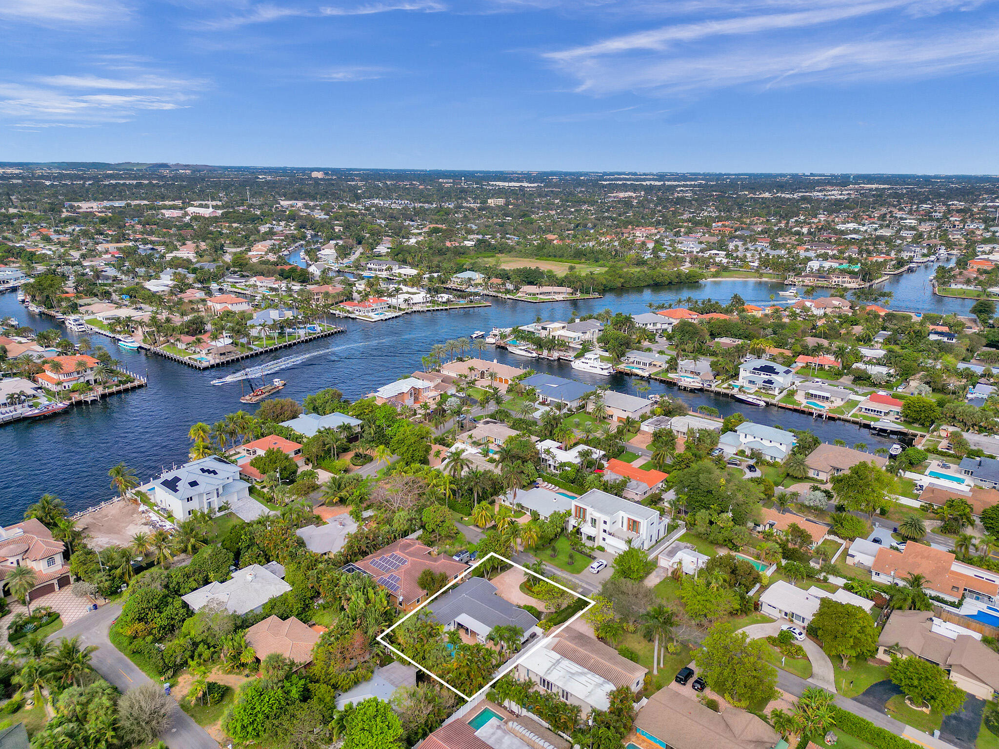 3204 Robbins Road Pompano Beach, FL 33062 - Photo 7 of 37 an aerial view of residential houses with outdoor space