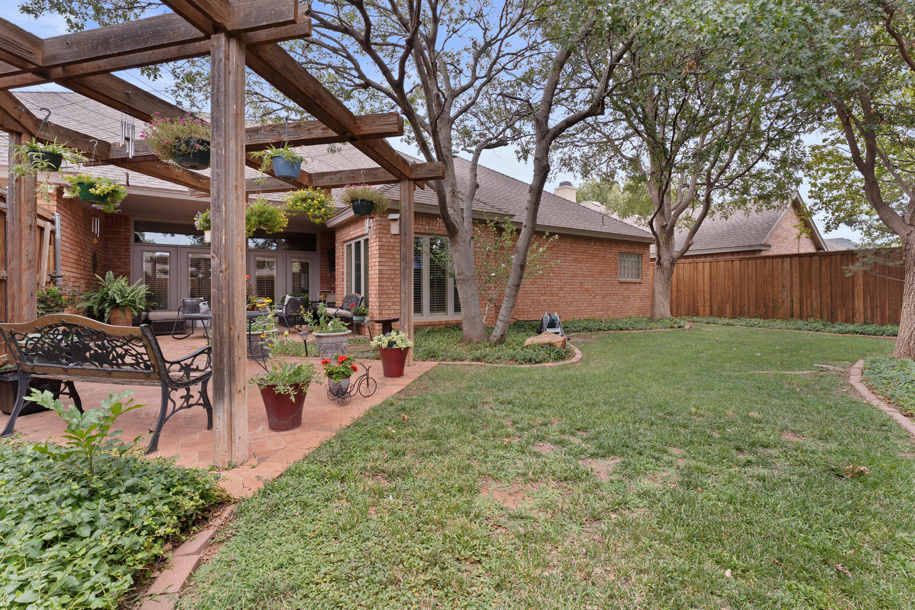 4813 101st Street Lubbock, TX 79424 - Photo 30 of 31 a view of a backyard