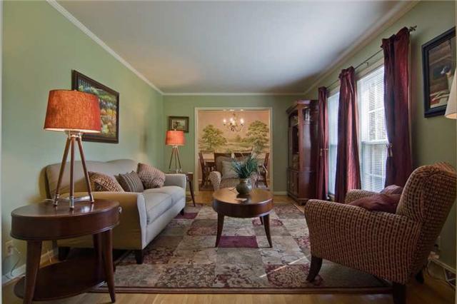 5318 Overton Road Nashville, TN 37220 - Photo 3 of 18 Good sized formal living room with hardwood floors and lots of natural light.
