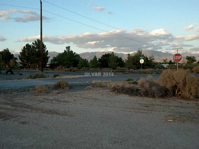 3661 Mark Road Pahrump, NV 89060 - Photo 2 of 2 Property Photo. Corner of Mark and Gilmore