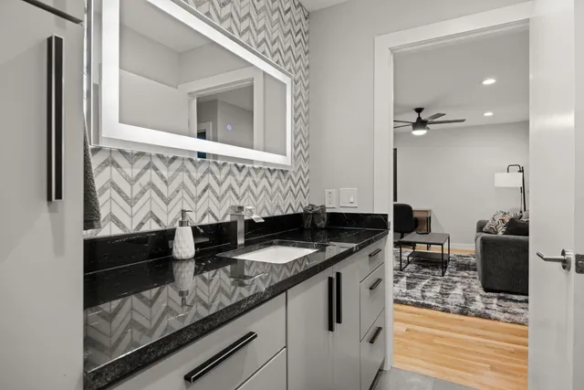 a view of outdoor space and patio