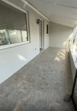 a view of empty room