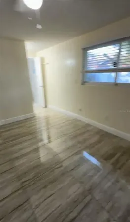 a view of empty room