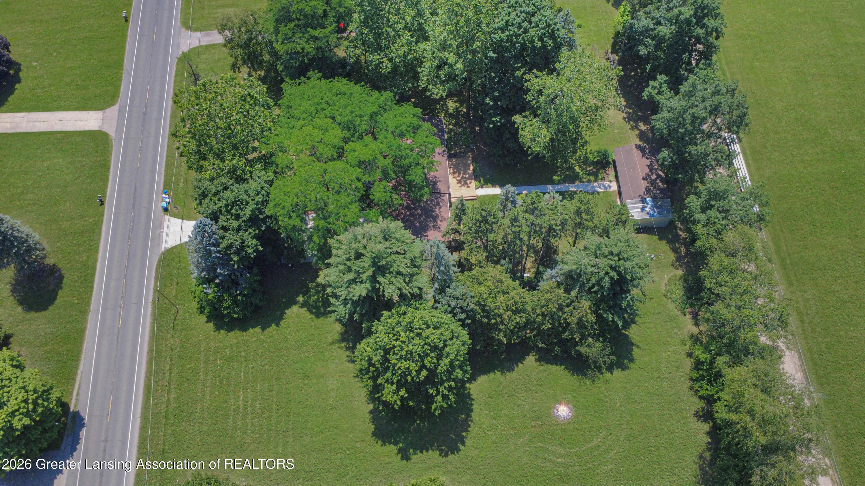 7702 Woodbury Road Laingsburg, MI 48848 - Photo 9 of 37 Aerial