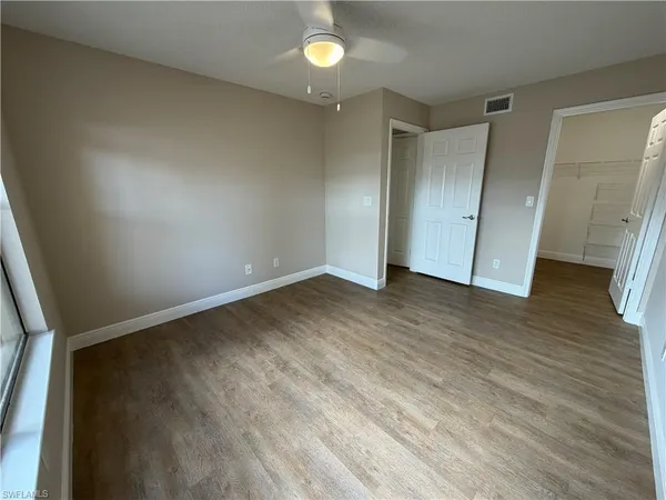 wooden floor in an empty room