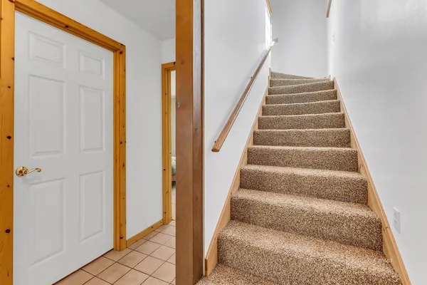 a view of an entryway door