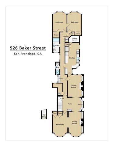 $1,800,000 | 526 Baker Street, San Francisco, CA 94117