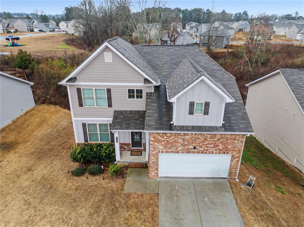 108 Mcginnis Circle Calhoun, GA 30701 - Photo 49 of 56 a aerial view of a house next to a yard
