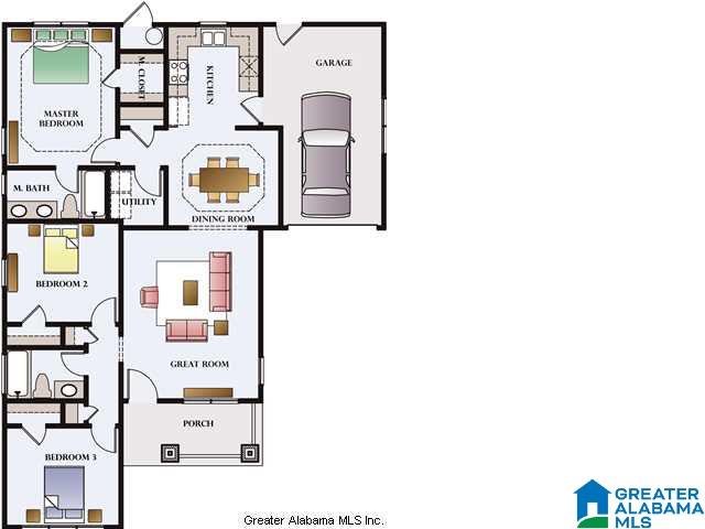 204 Hampton Drive, Unit 19 Calera, AL 35040 - Photo 3 of 6
