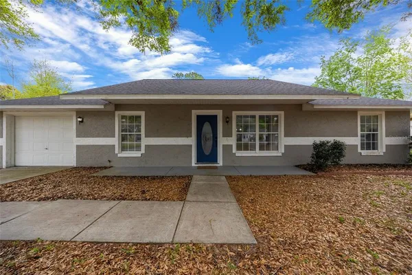 front view of a house